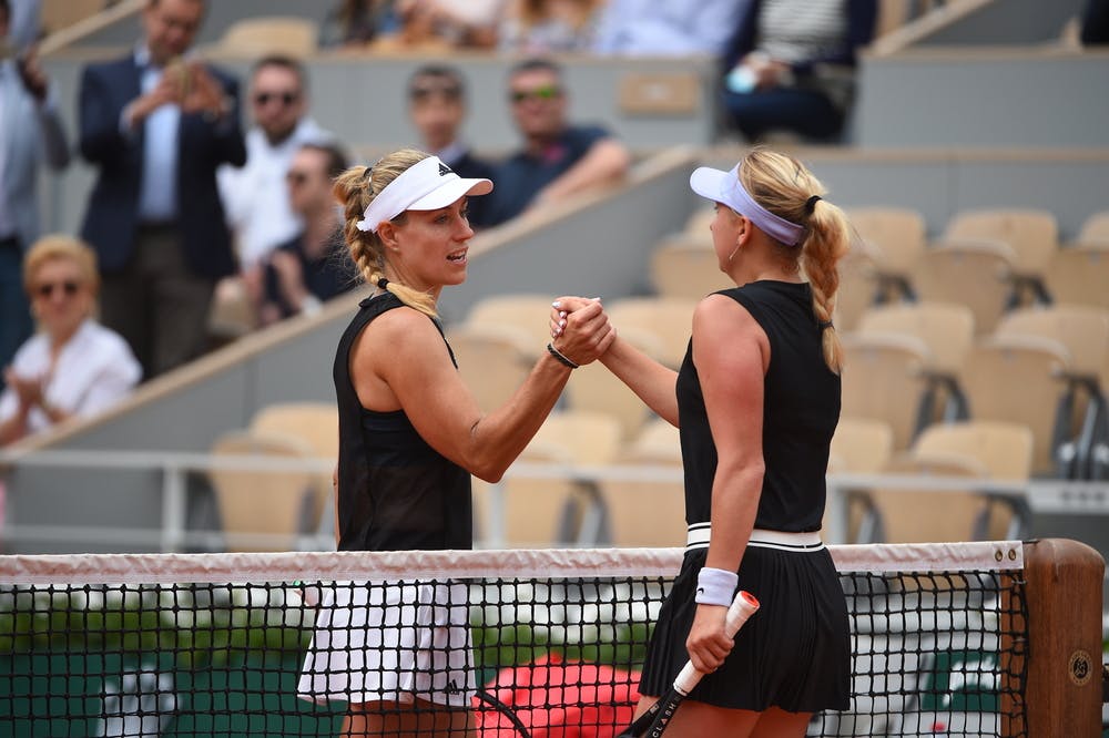 Angelique Kerber, Anastasia Potapova s, 1er Tour