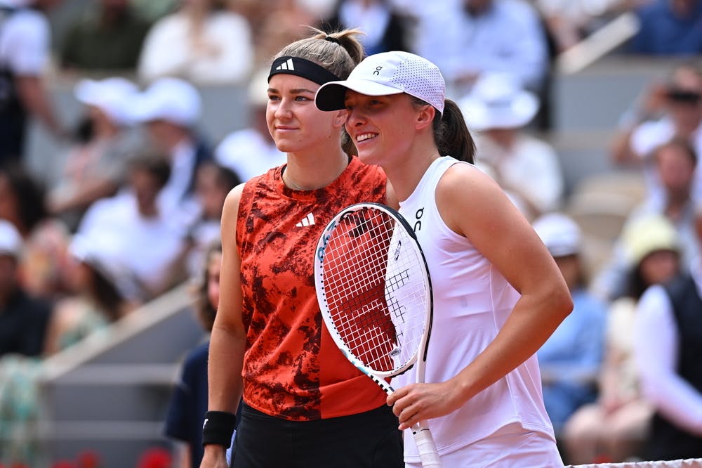 Karolina Muchova, Iga Swiatek, finale, Roland-Garros 2023