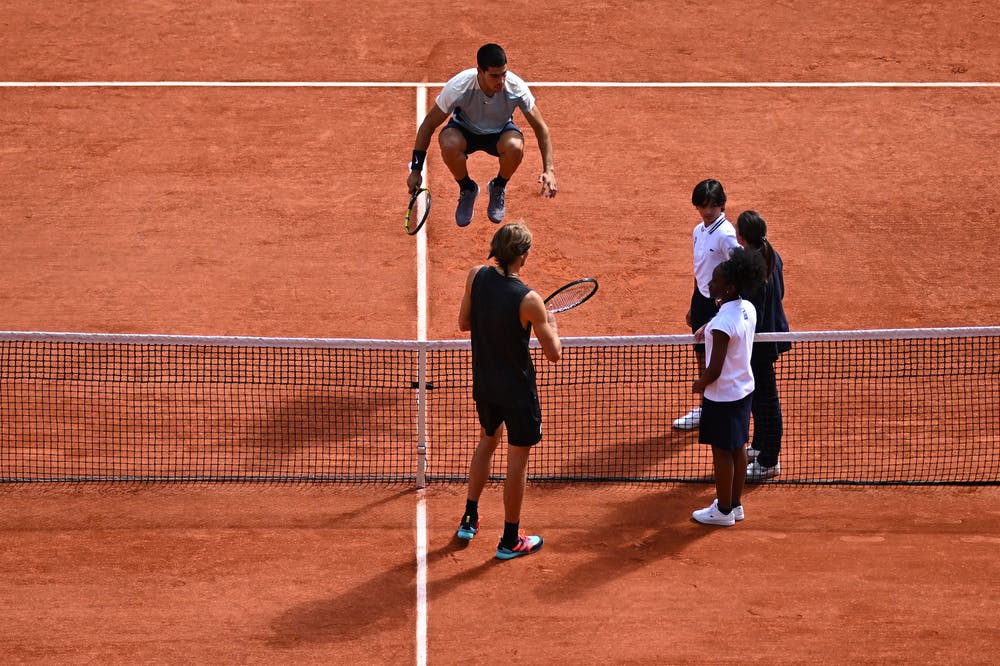 Carlos Alcaraz, Alexander Zverev, Roland Garros 2022, quarter-final