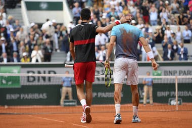 Roland-Garros 2018, 1/4 de finale, Marco Cecchinato, Novak Djokovic