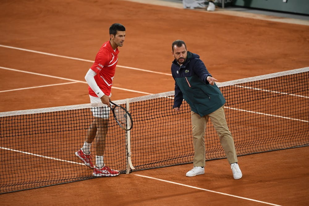 Novak Djokovic, Damien Dumusois Roland-Garros 2020, finale