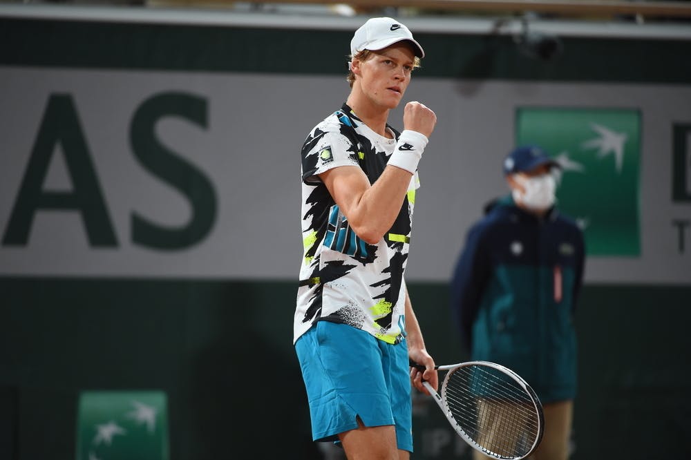 Jannik Sinner, Roland-Garros 2020, 1er tour