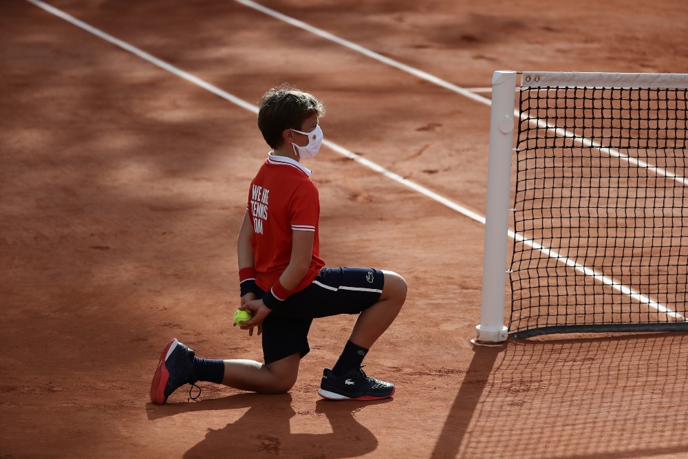 Ramasseur de balles, Roland-Garros 2020