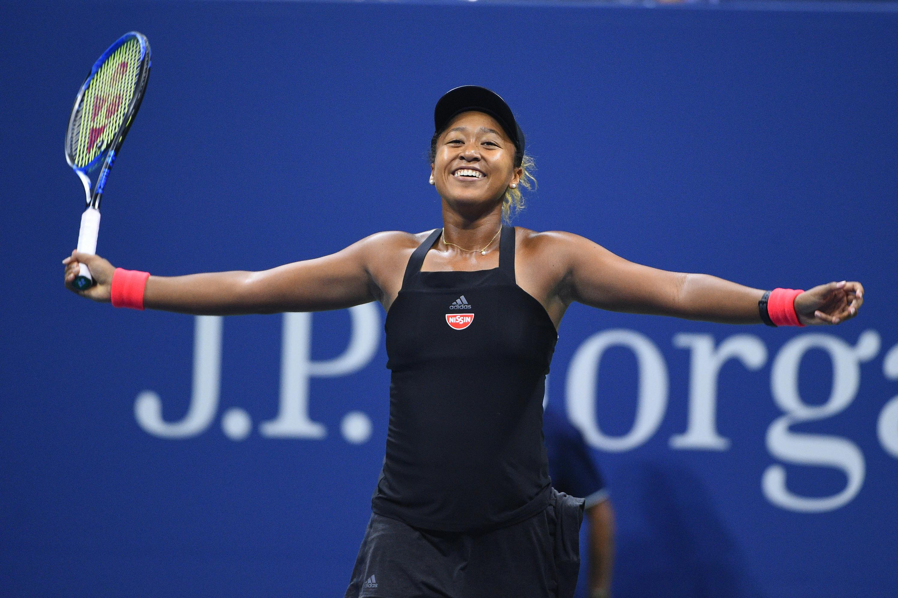 All smile for Naomi OSaka at the 2018 US Open