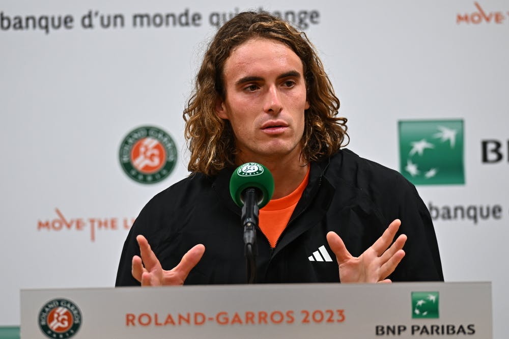 Stefano Tsitsipas, Roland-Garros, Media Day