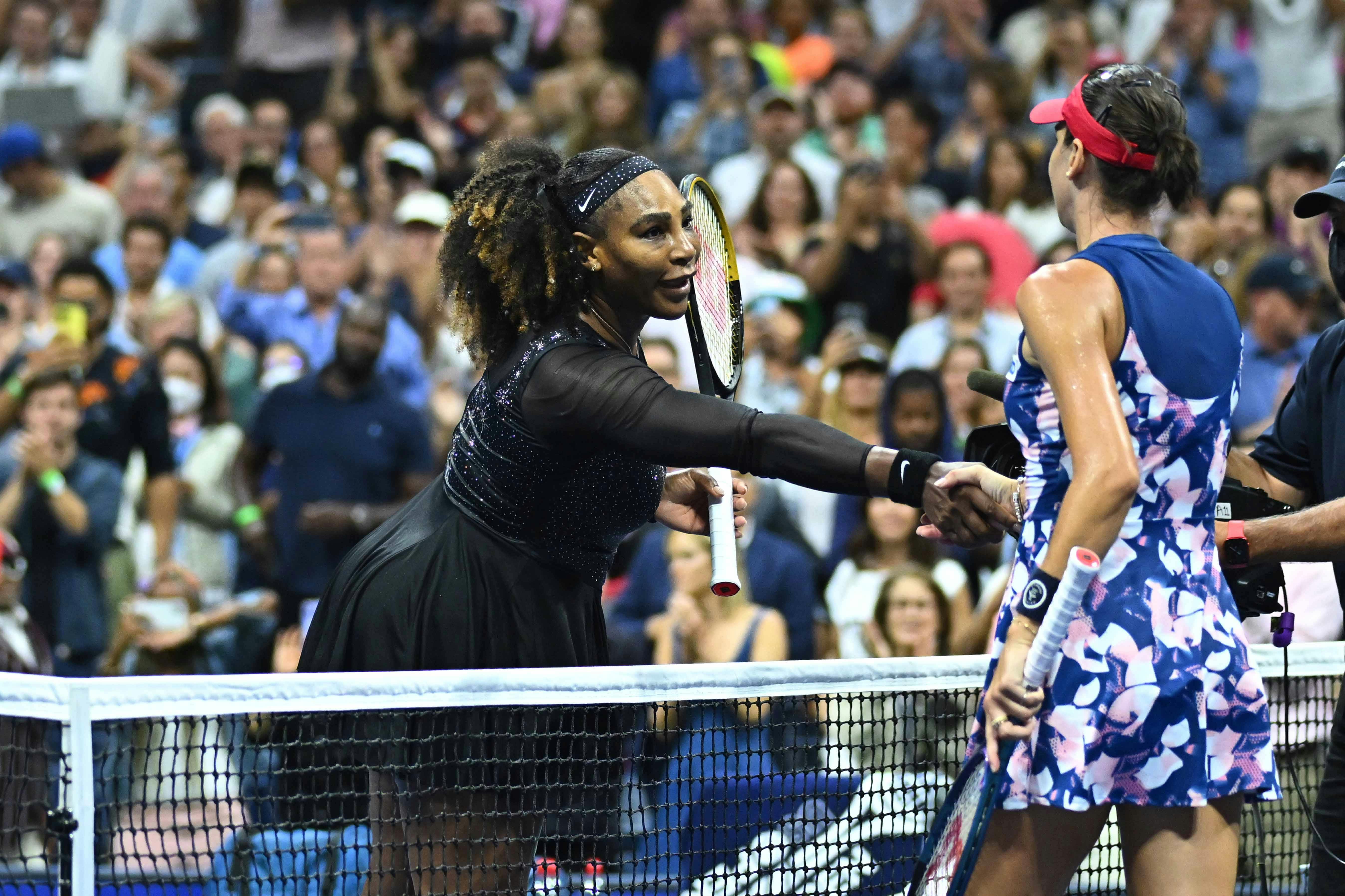 Serena Williams & Alja Tomljanovic / US Open 2022