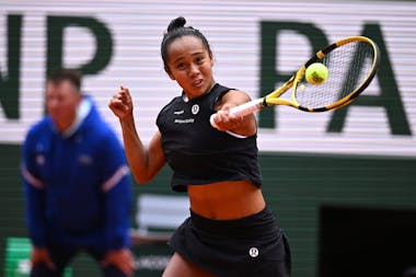 Leylah Fernandez, Roland-Garros 2022, Simple Dames, 1/8 de Finale, 