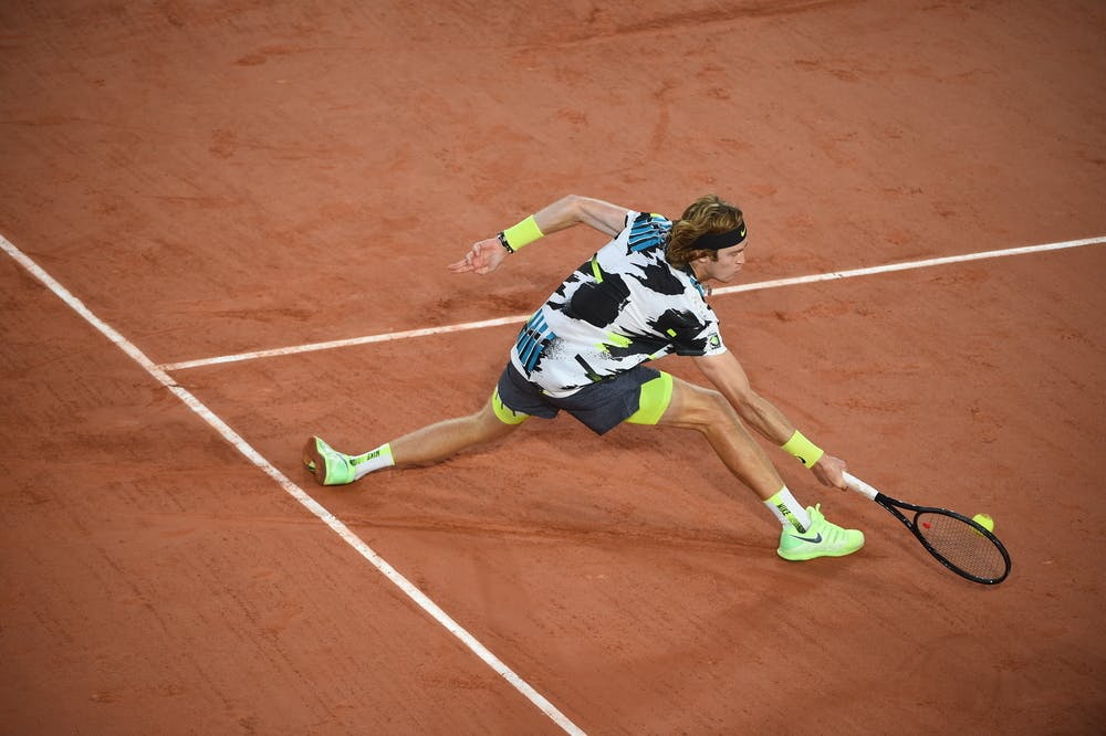 Andrey Rublev, Roland-Garros 2020, 1e tour