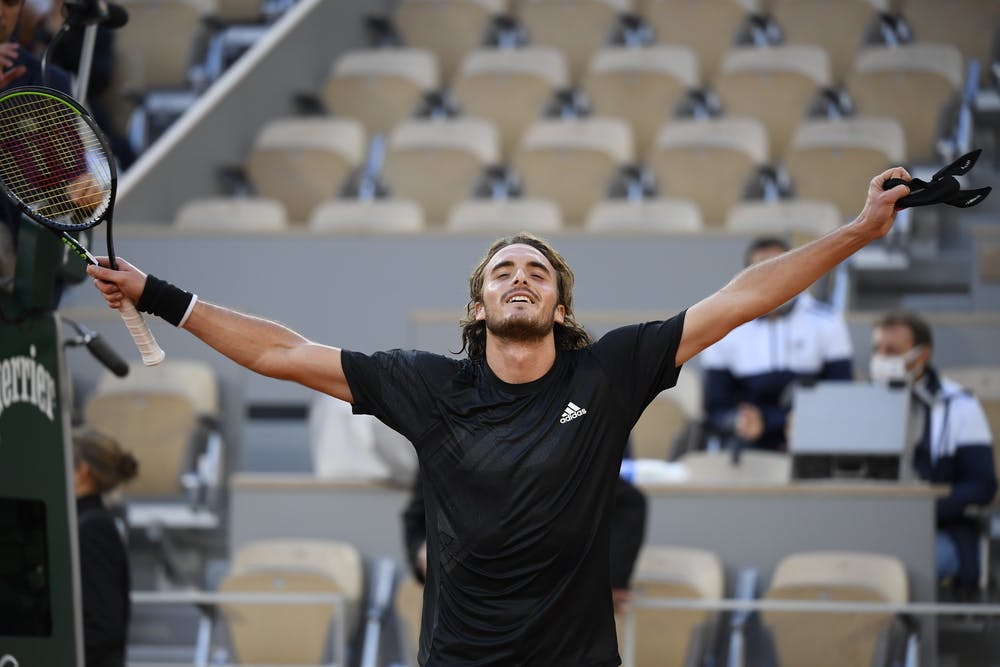 Tsitsipas The Student Chasing Something Spectacular Roland Garros The 2021 Roland Garros Tournament Official Site