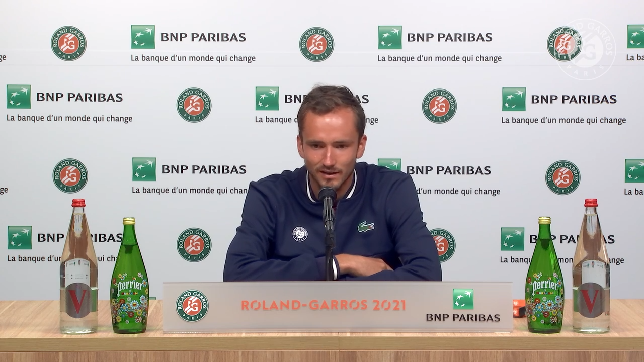 Conférence de presse Daniil Medvedev - Troisième tour Roland-Garros 2021