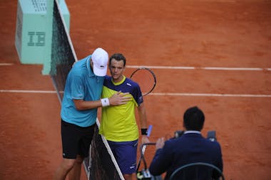Paul-Henri Mathieu, John Isner, Roland-Garros 2012
