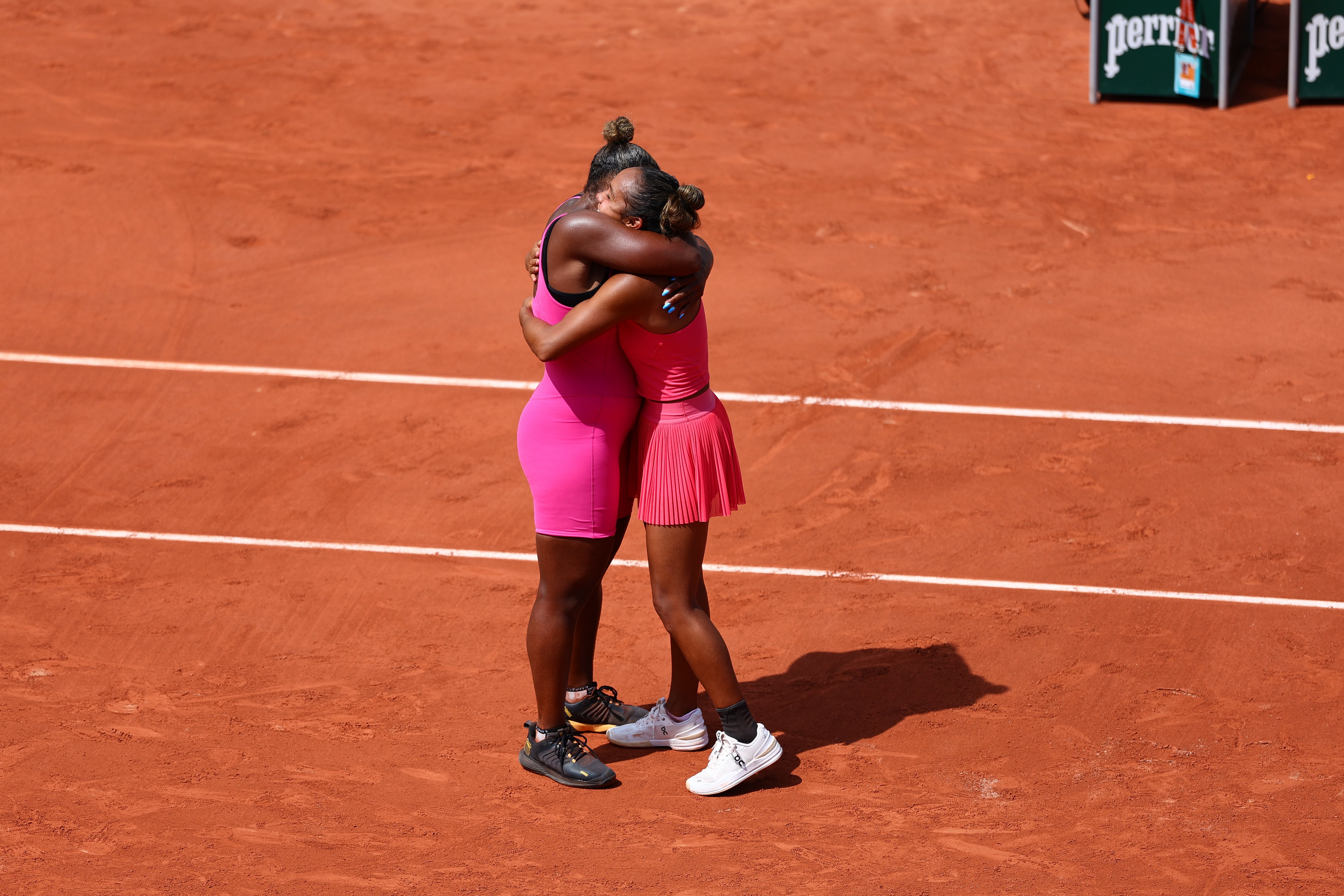 Leylah Fernandez, Taylor Townsend, Roland-Garros 2023, women's doubles semi-final
