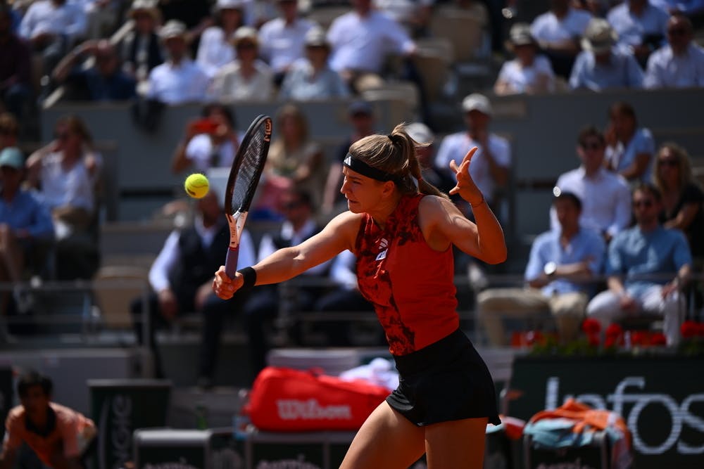 Karolina Muchova, demi-finales, Roland-Garros 2023 Karolina Muchova, demi-finales, Roland-Garros 2023
