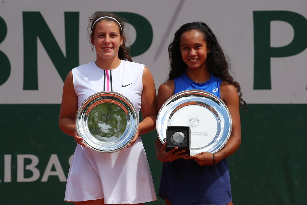 Emma Navarro et Leylah Annie Fernandez Roland-Garros 2019