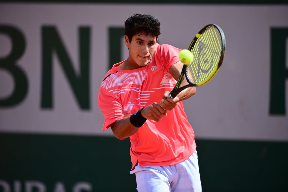 Adolfo Daniel Vallejo , Roland-Garros 2021, boys' singles