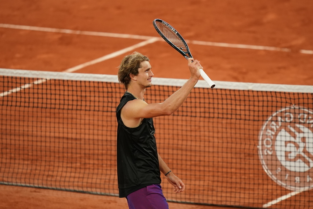 Alexander Zverev Roland Garros 2021