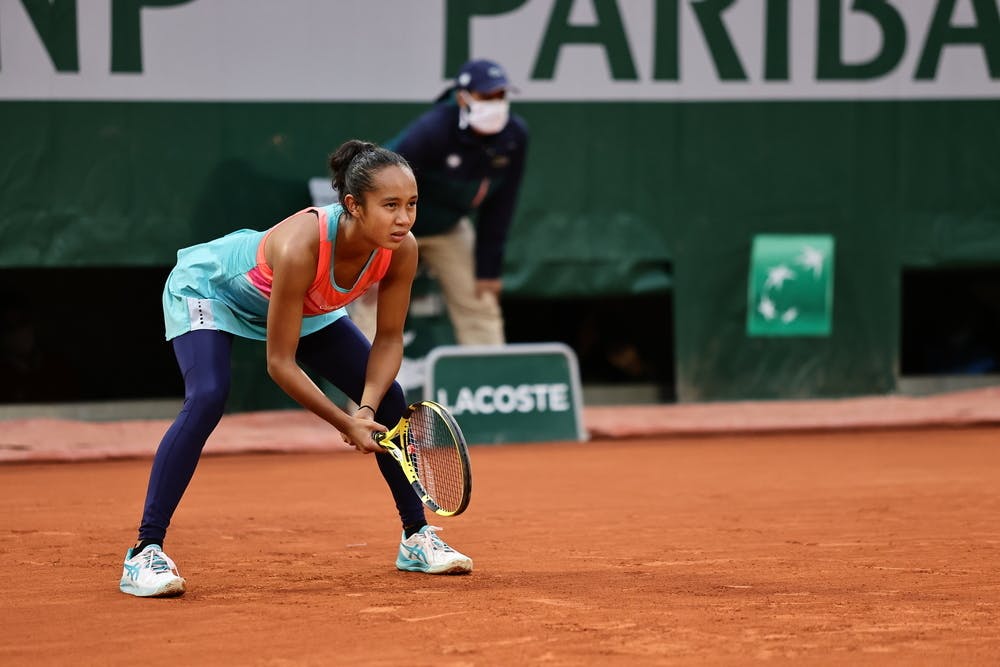 Leylah Fernandez, Roland Garros 2020, third round