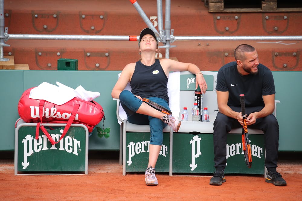 Elina Svitolina Roland Garros 2019 practice