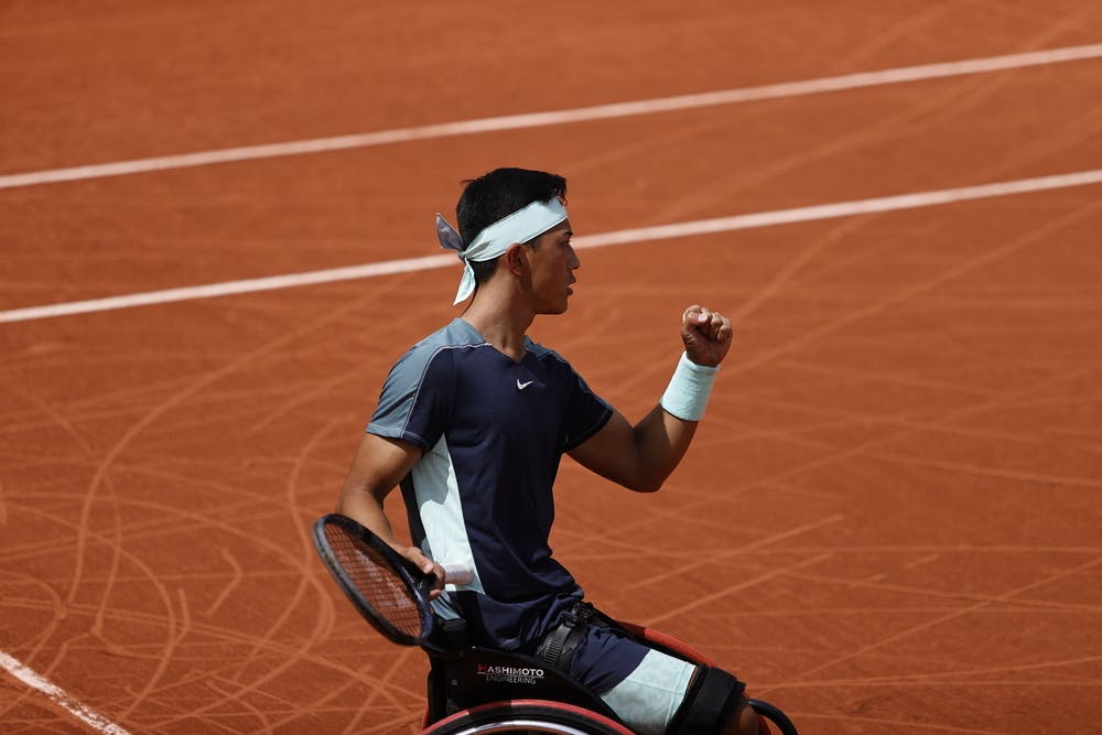 Tokito Oda, tennis-fauteuil, 1er tour, messieurs, Roland-Garros 2022