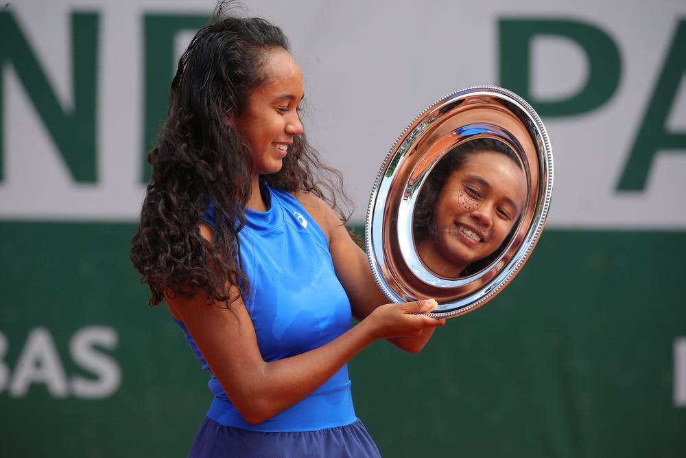 Leylah Annie Fernandez girls champion Roland Garros 2019