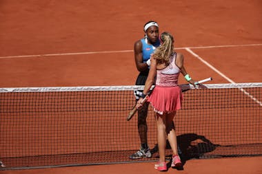 Coco Gauff, Mirra Andreeva, third round, Roland-Garros 2023