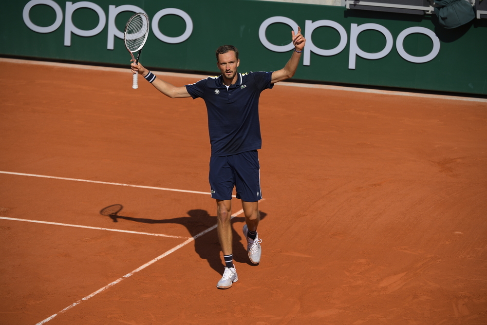 Daniil Medvedev Roland-Garros 2021