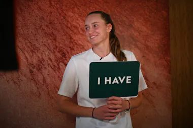 Elena Rybakina, media day, Roland-Garros 2023 Elena Rybakina, media day, Roland-Garros 2023