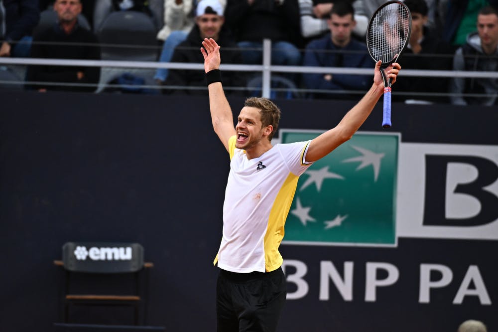 Yannick Hanfmann, Rome, quarter-final