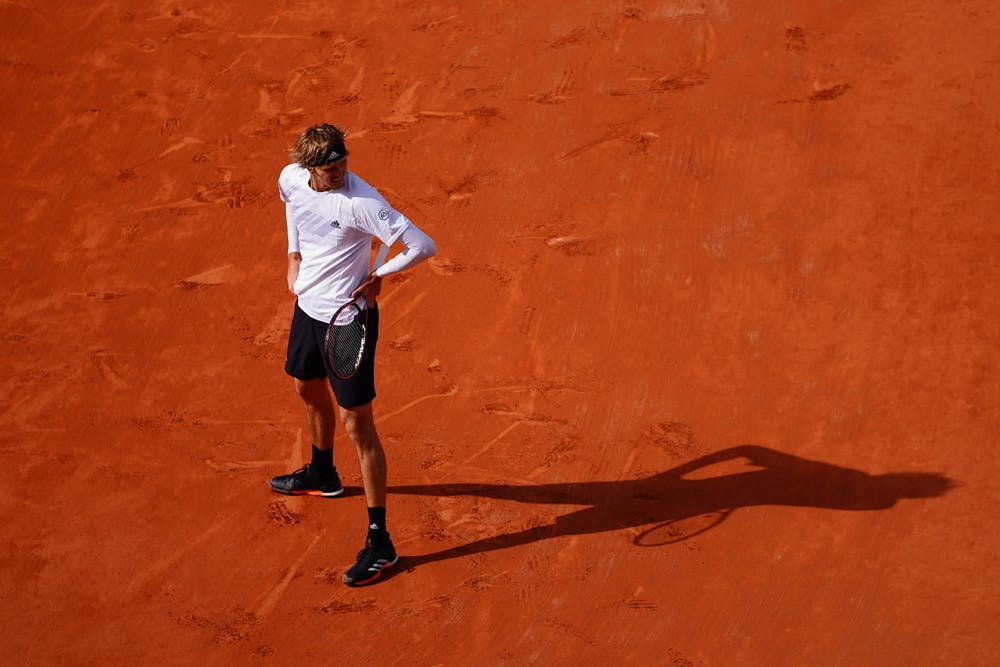 Alexander Zverev, Roland-Garros 2020, huitièmes de finale