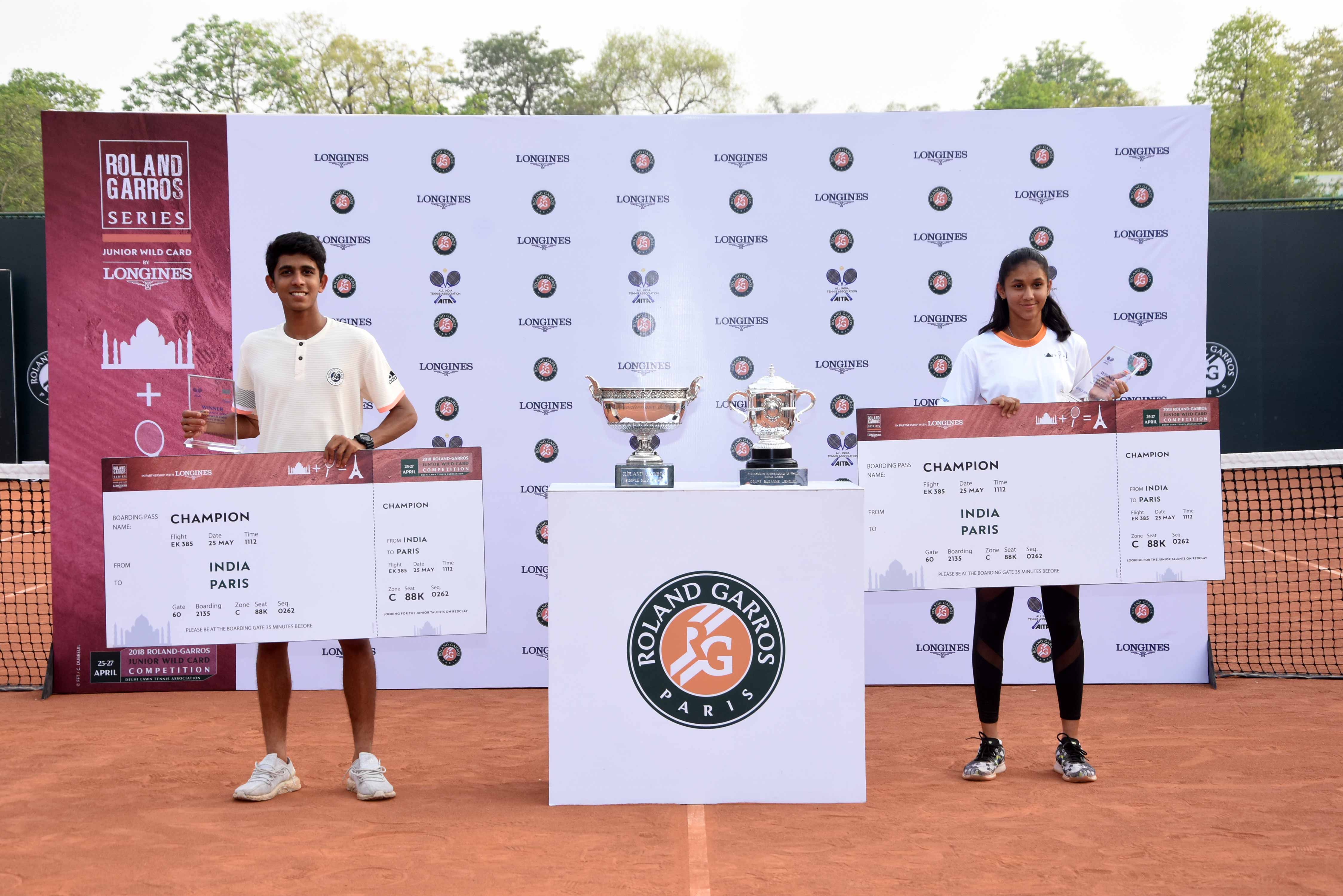 Roland Garros in India places won and a brand new tournament is