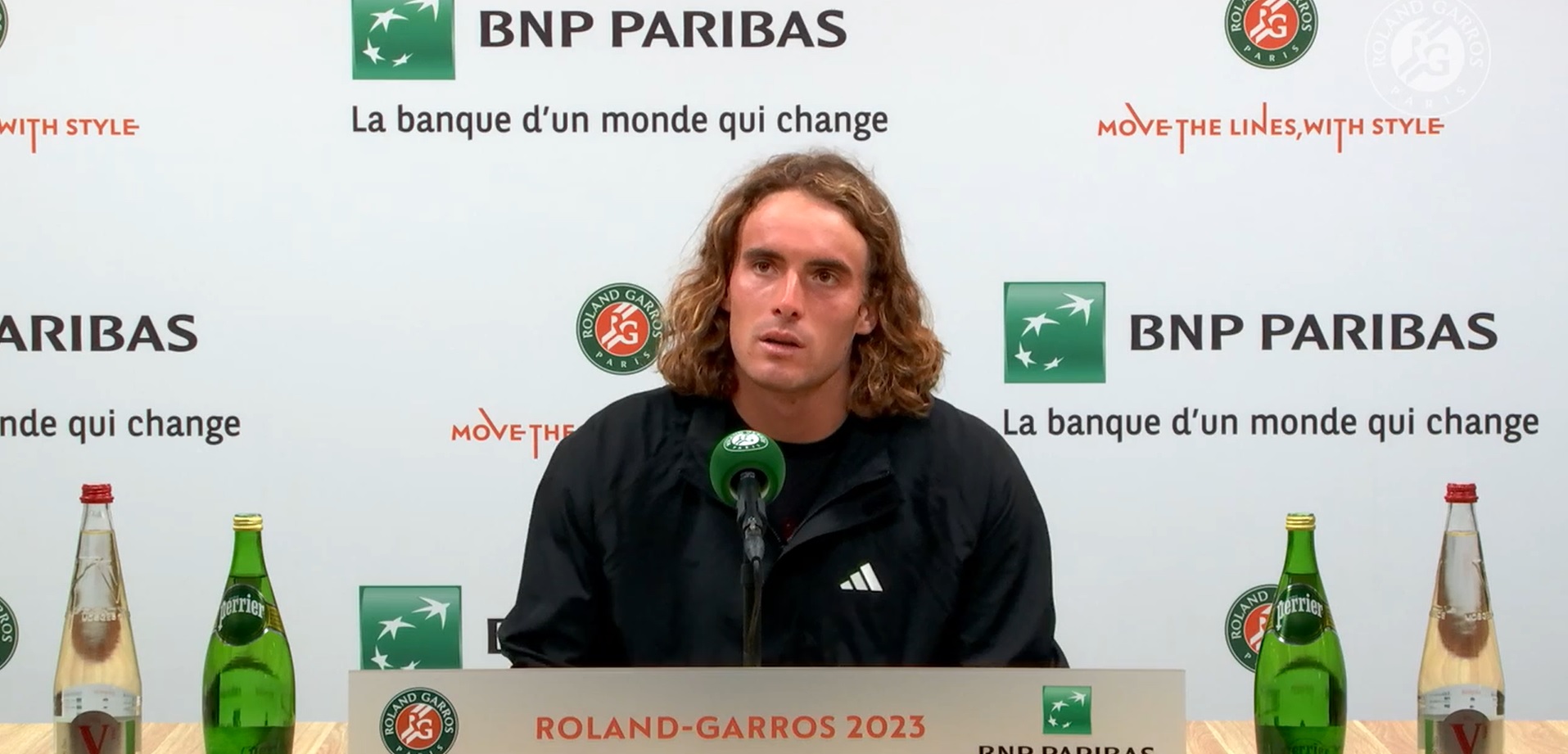Stefanos Tsitsipas - Conférence de presse Roland-Garros 2023