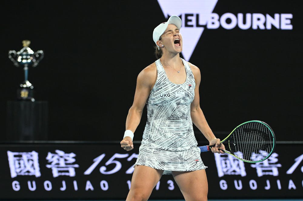 Ashleigh Barty / Victoire Open d'Australie 2022