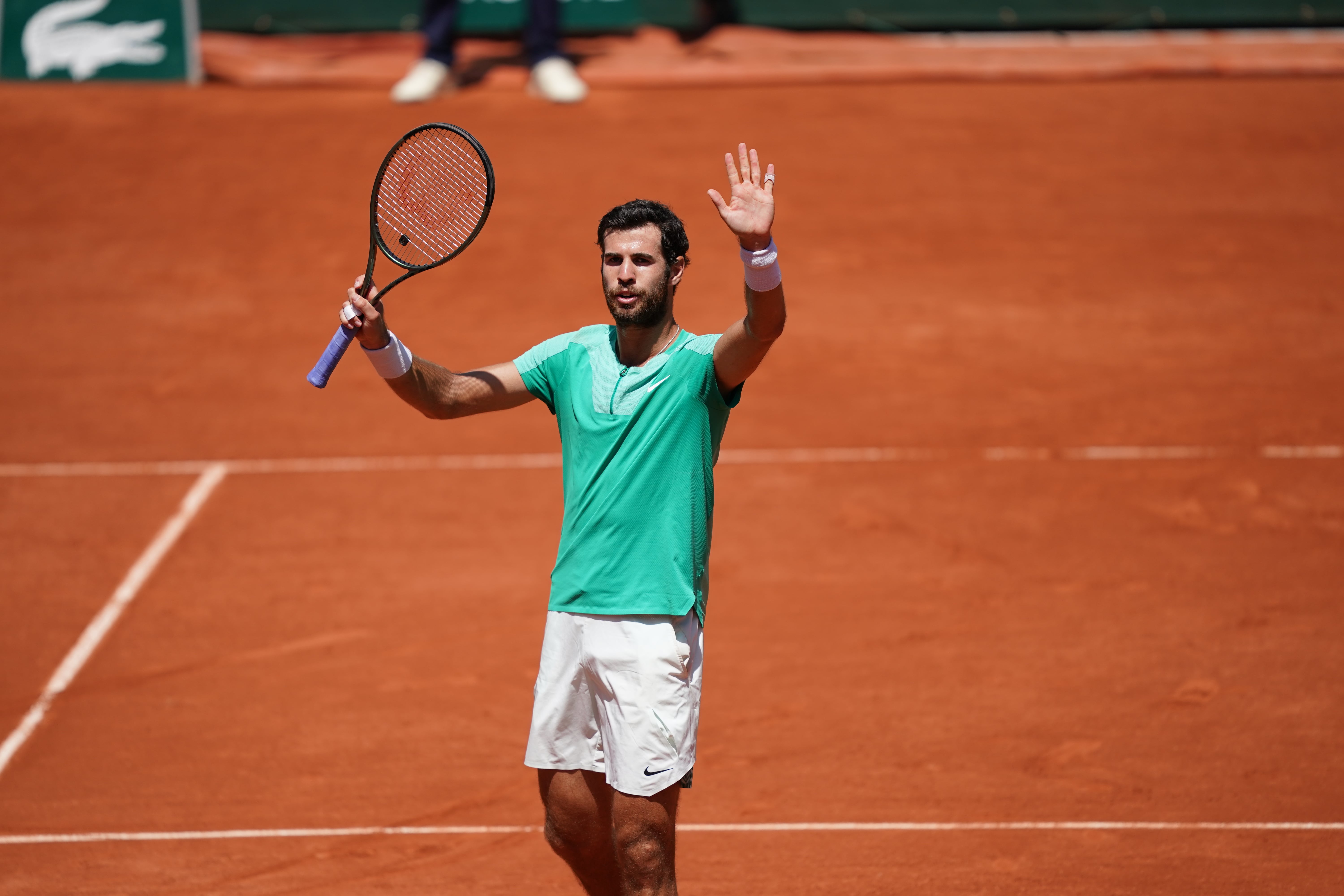 Karen Khachanov, huitièmes de finale, Roland-Garros 2023