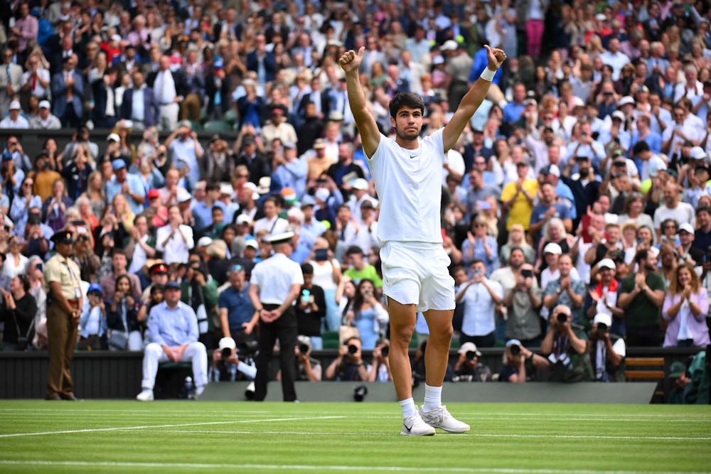 Carlos Alcaraz / Quarts de finale Wimbledon 2023