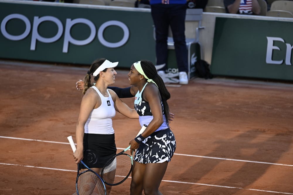 Jessica Pegula, Cori Gauff, Roland-Garros 2022, Double Dames, 1/8 de Finale