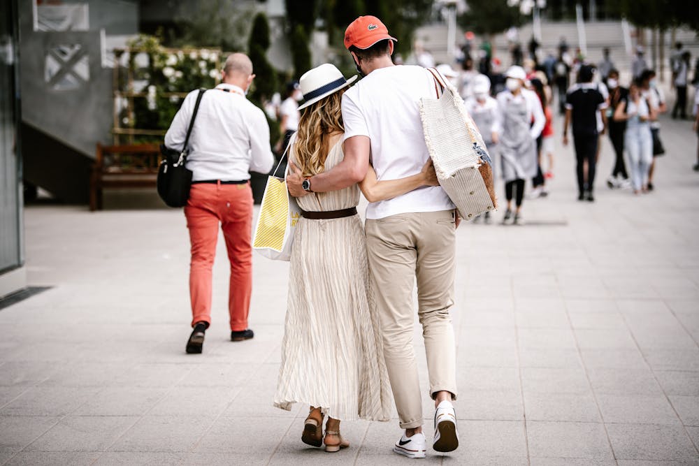 Looks spectateurs Roland-Garros