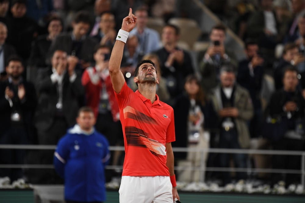 Novak Djokovic, 1er tour, Roland-Garros 2022