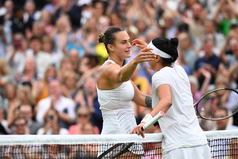 Aryna Sabalenka et Ons Jabeur / Demi-finales Wimbledon 2023