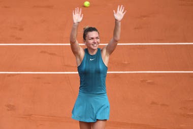 Simona Halep Roland-Garros 2018.