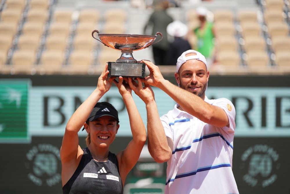 Miyu Kato, Tim Puetz, final, mixed doubles, Roland-Garros 2023