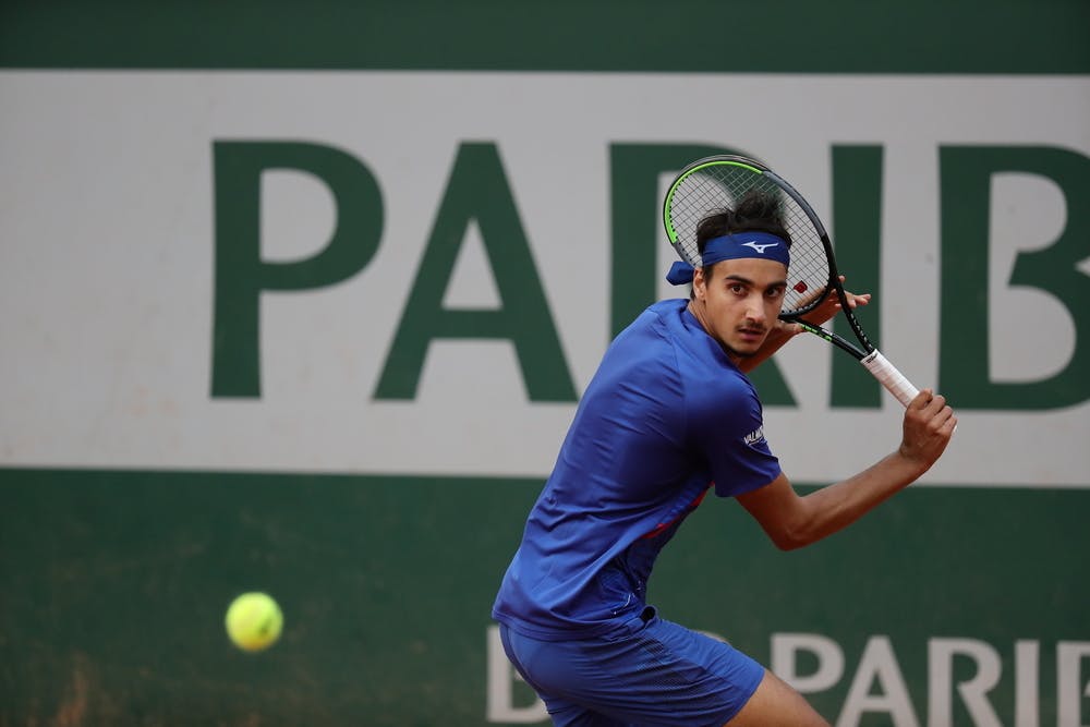 Lorenzo Sonego, Roland-Garros 2020, 2e tour
