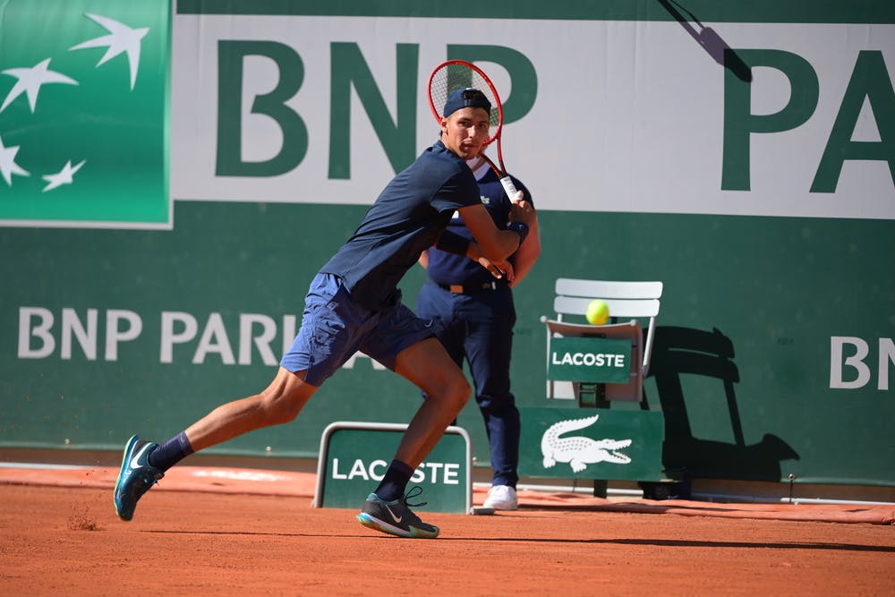 Alexei Popyrin, Roland Garros 2021, first round