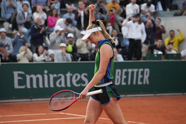 Fiona Ferro, 1er tour, qualifications, Roland-Garros 2023