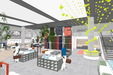 Concept store, roland-garros, griffe, 2021