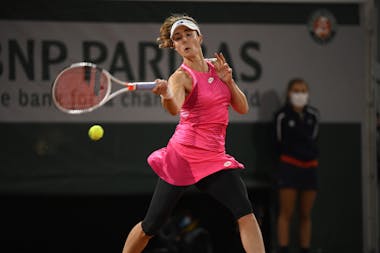 Alizé Cornet, Roland-Garros 2020, 1er tour