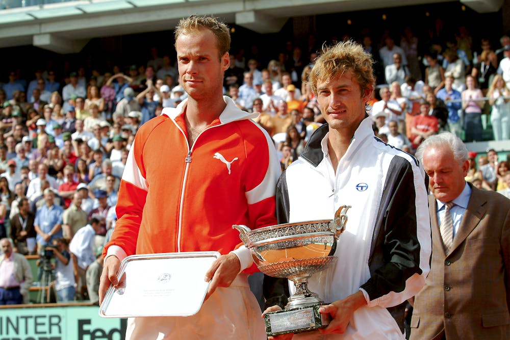 Juan Carlos Ferrero Martin Verkerk Roland-Garros 2003