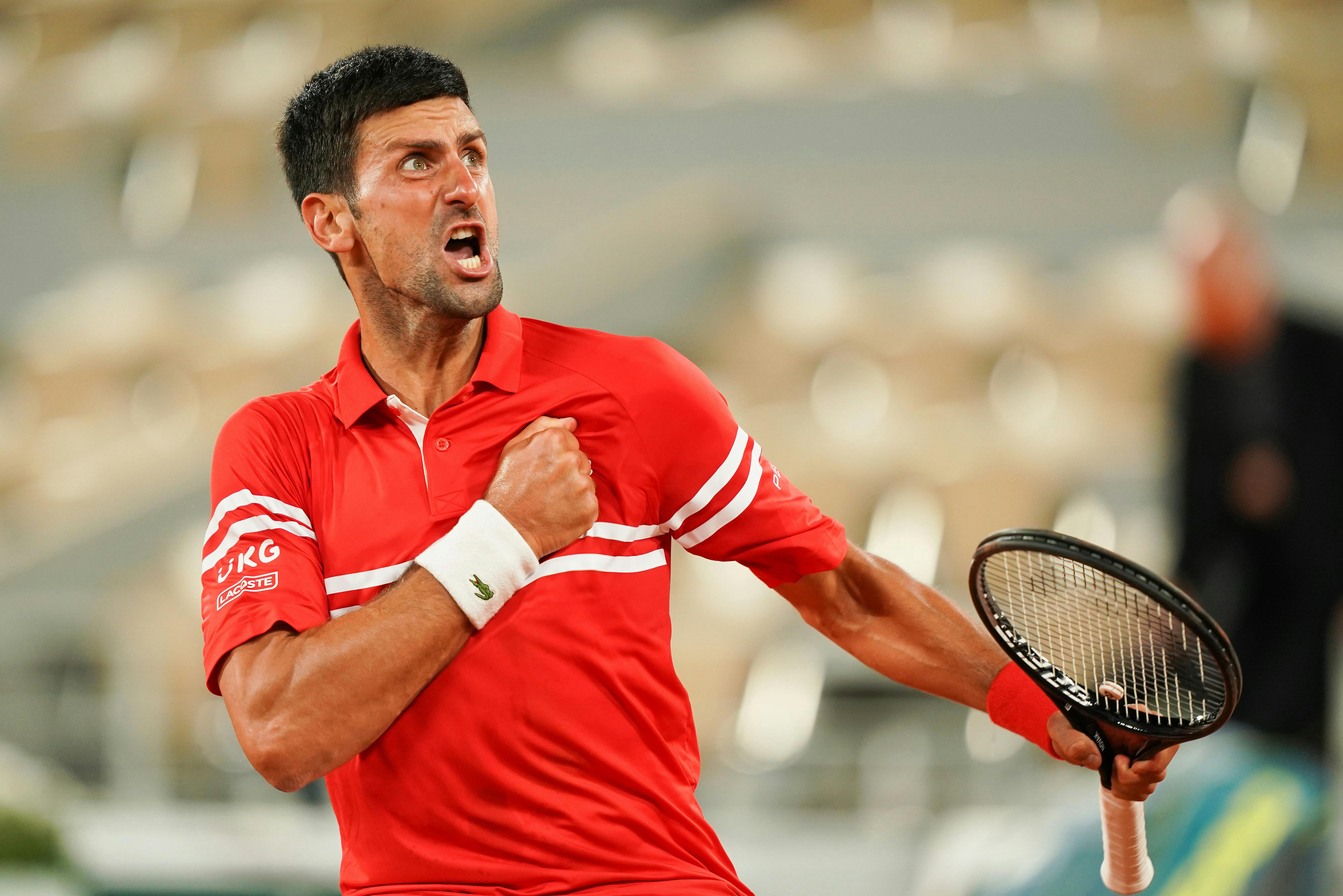 Victory photos by the RolandGarros' photographers RolandGarros