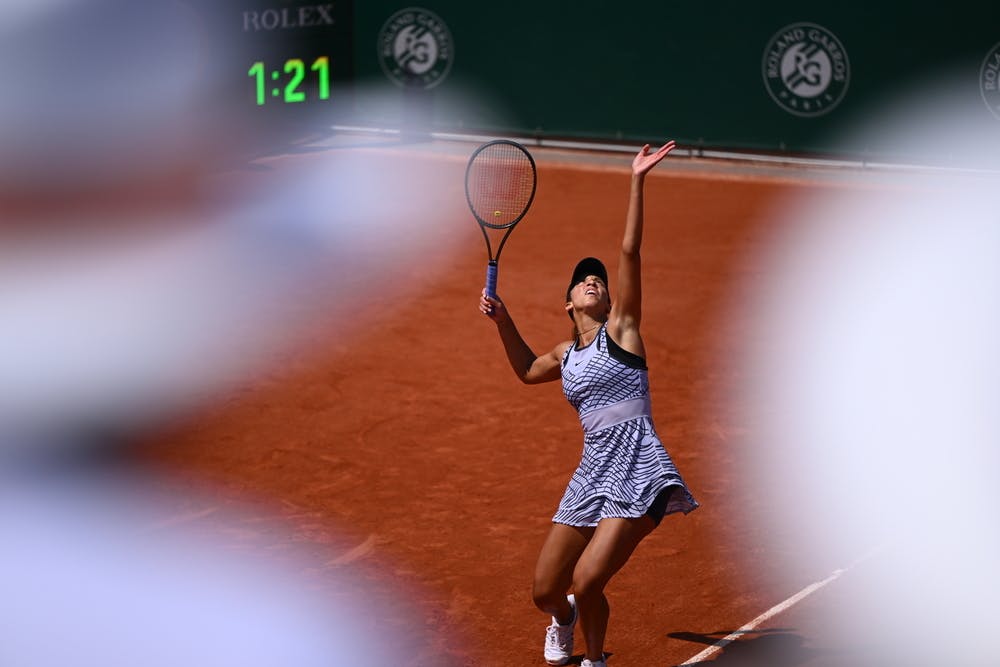 Madison Keys, first round, Roland-Garros 2023