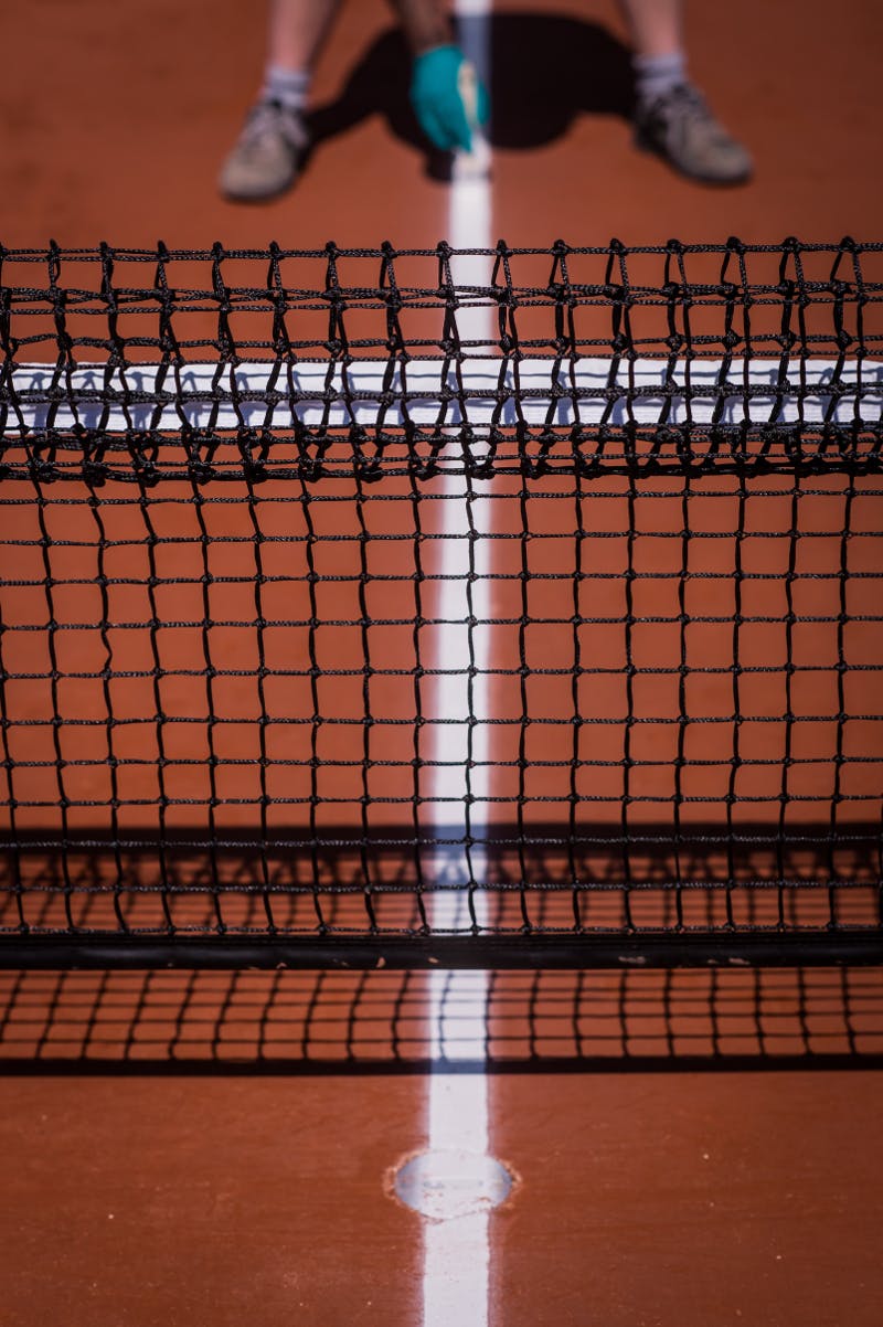 Préparation des courts en terre battue de Roland-Garros / Roland-Garros clay courts preparation 2018.