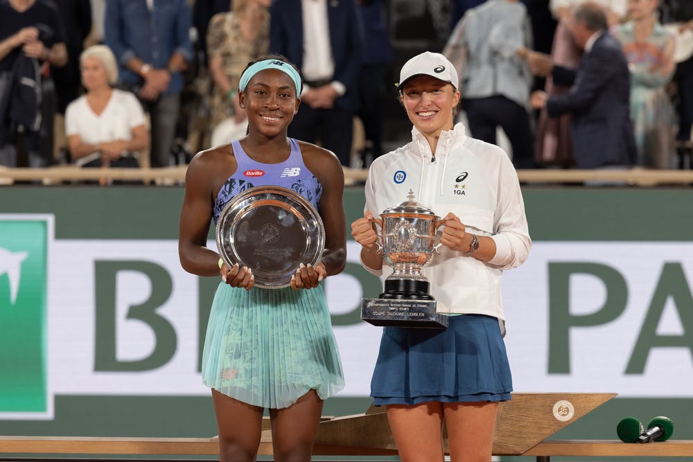 Coco Gauff & Iga Swiatek / Roland-Garros 2022